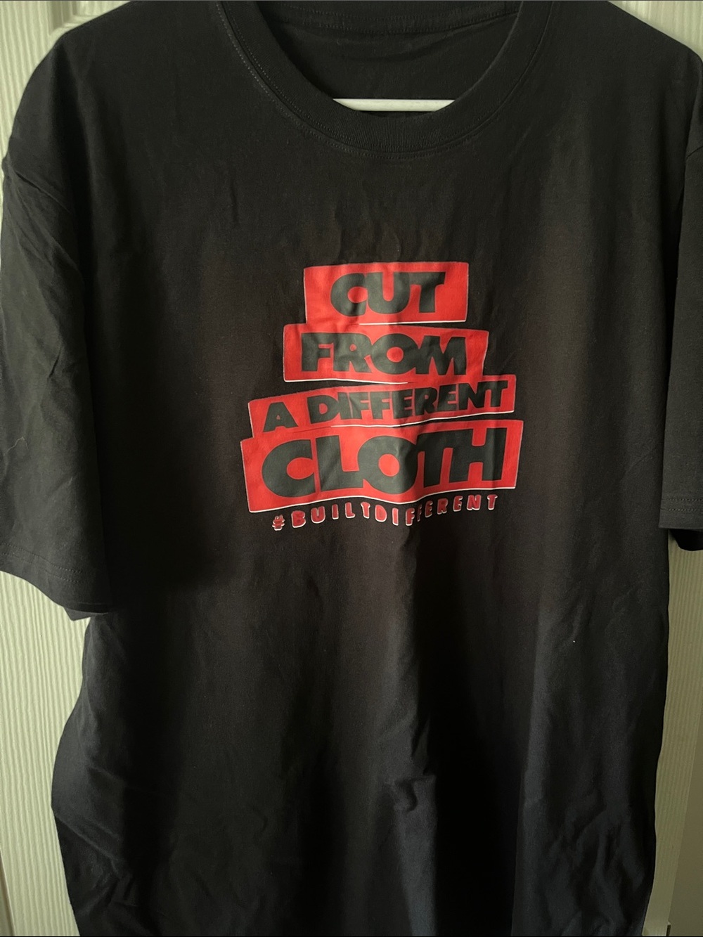 Cut From A Different Cloth Black Graphic Tee